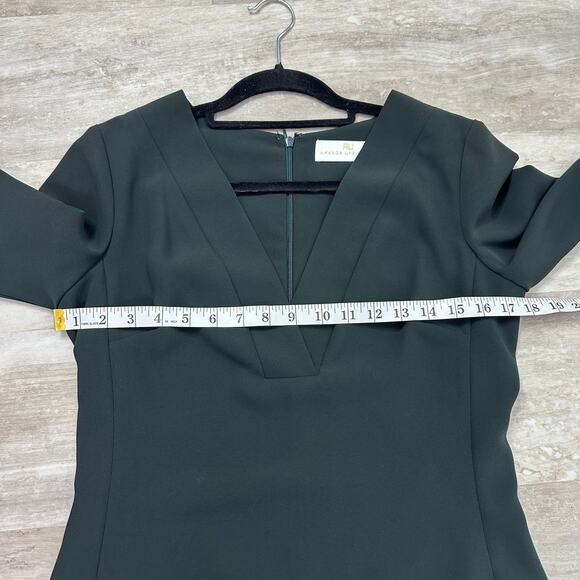 AMANDA UPRICHARD green Fresno Mini Dress Size small - Picture 5 of 9